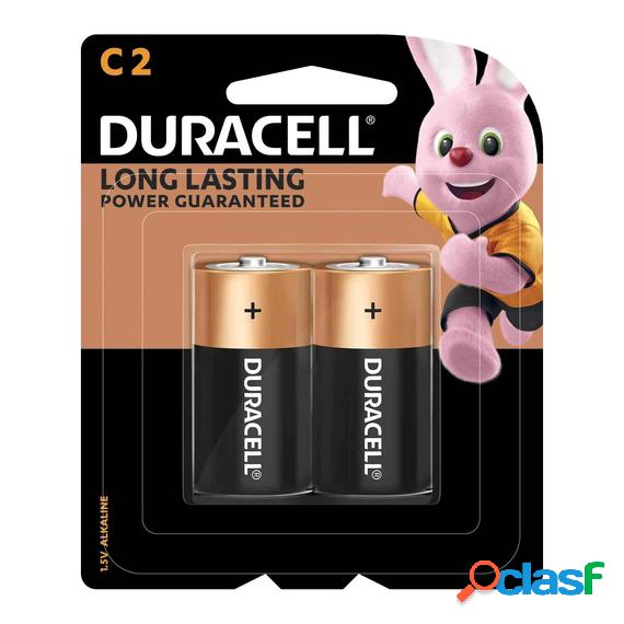 Batterie Duracell Mn1400 Mezza Torcia Confezione 2Pz