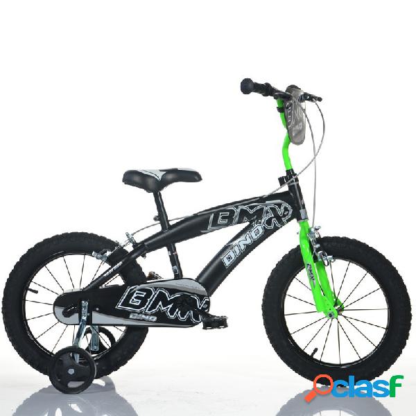 Bicicletta BMX Dino Bikes Nero/Verde