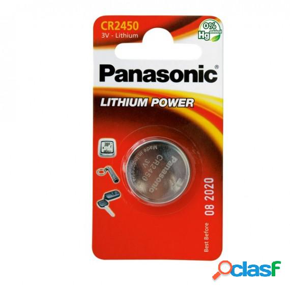 Blister Micropila CR2450 - litio - Panasonic