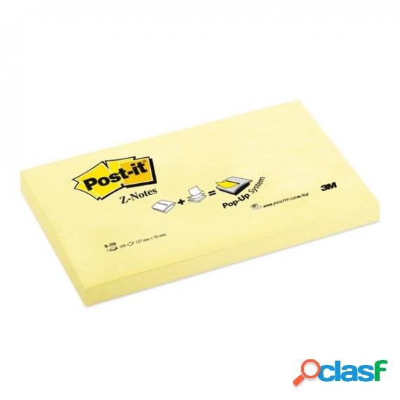 Blocco Post it Super Sticky Z Notes - R350 - 76 x 127 mm -