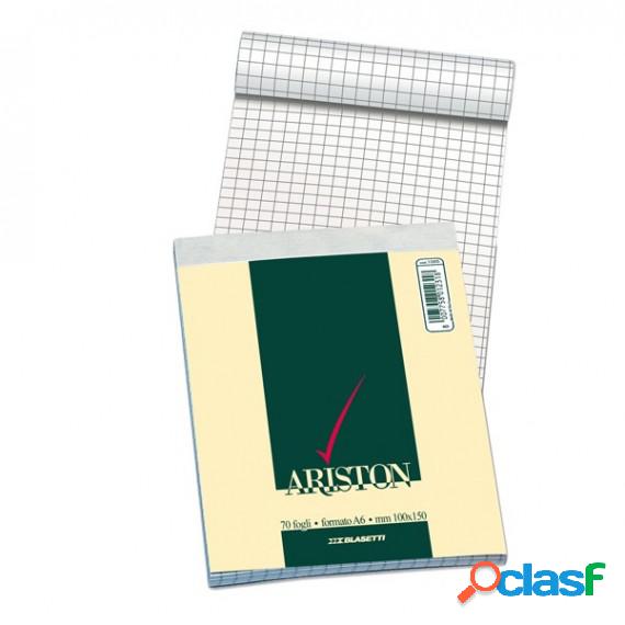 Blocco note Ariston - 5mm - 210 x 297mm - 60gr - 70 fogli -