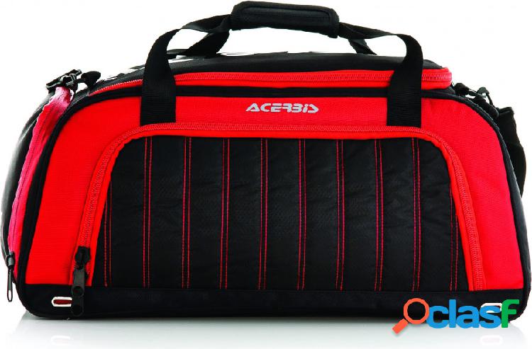 Borsa moto Acerbis Profile Rosso Nero