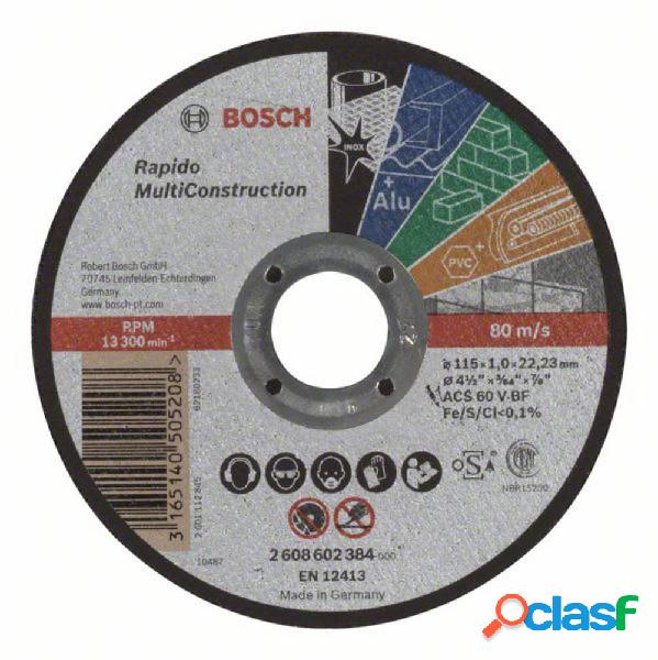 Bosch ACS 60 V BF 2608602384 Disco di taglio dritto 115 mm 1