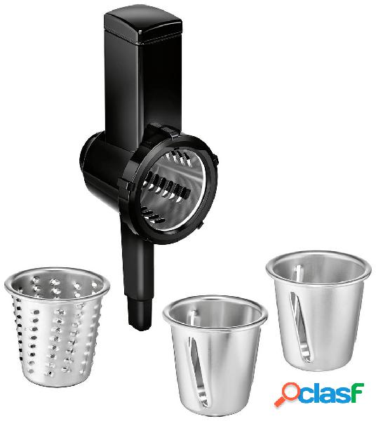 Bosch Haushalt MUZ9RV1 Grattugia Nero, acciaio inox