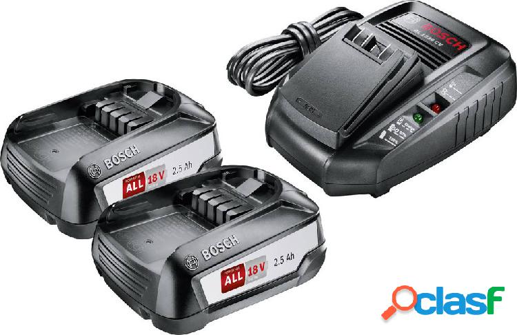 Bosch Home and Garden Battery Set Starter Set 18 V