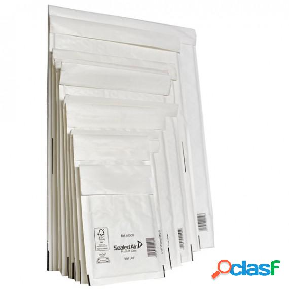 Busta imbottita Mail Lite - formato K (35x47 cm) - bianco -