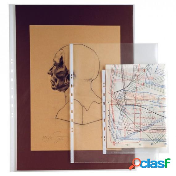 Buste forate Atla T - pesante - liscio - 35 x 50 cm -