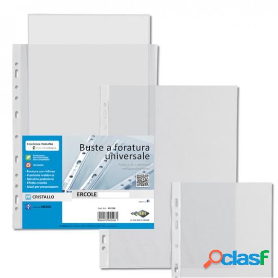 Buste forate Ercole - PVC liscio - 35 x 50 cm (libro) -