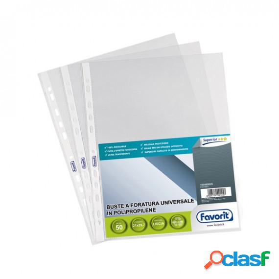 Buste forate Special PP - Superior - liscio - 21x29,7 cm -