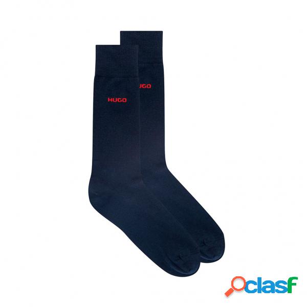 CALZE DA UOMO BLU SCURO Hugo Boss - Inizio - Taglia: 43-46