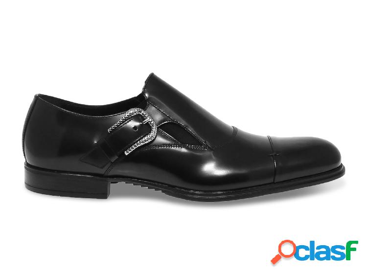 CESARE PACIOTTI MONK STRAP UOMO PAC56301N PELLE NERO