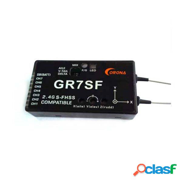 CORONA 2.4G 7CH GR7SF S-FHSS compatibile ricevitore con