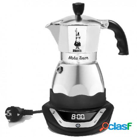Caffettiera Elettrica Moka Timer 3 Tazze Bialetti