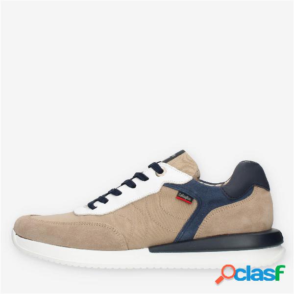 Callaghan Sneakers da uomo beige bianche e blu