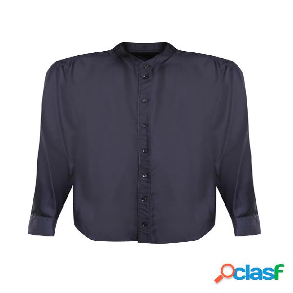 Camicia in twill di seta