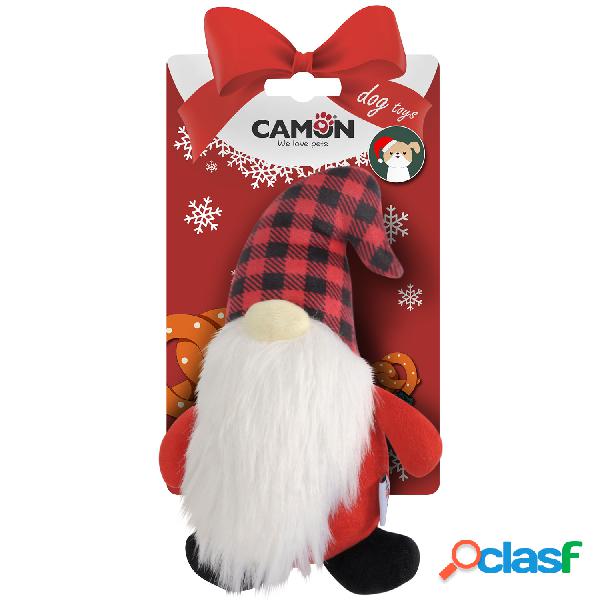 Camon gioco cane Gnomi di Natale in peluche 20 cm
