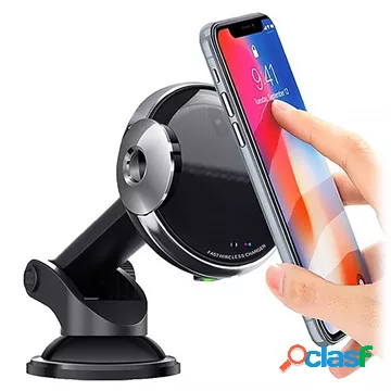 Caricabatteria per auto wireless Smart Qi / Supporto per