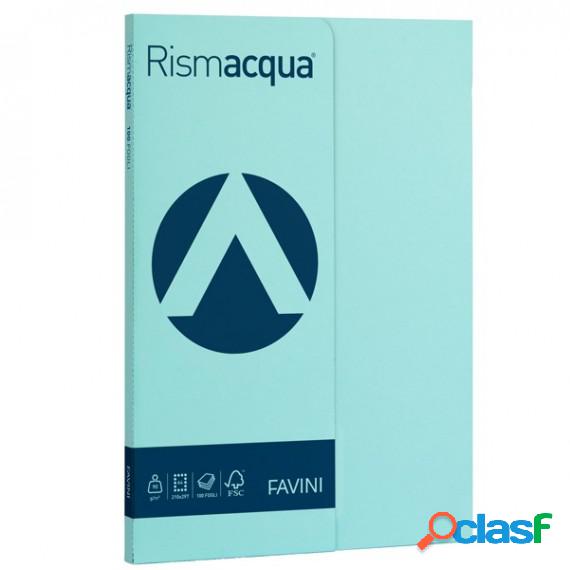 Carta Rismacqua Small - A4 - 90 gr - celeste 08 - Favini -