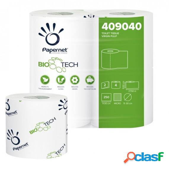 Carta igienica standard Bio Tech - 2 veli - 250 strappi -