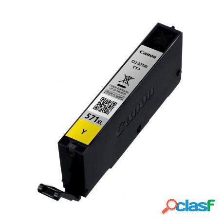 Cartuccia Cli-571Xl Gialla Con Chip Compatibile Per Canon