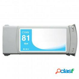Cartuccia Hp 81 Ciano C4931A Rigenerata Per Hp Designjet