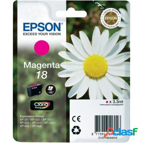 Cartuccia Originale Epson T1803 Magenta Per Epson Xp30 Xp102