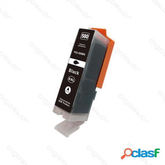 Cartuccia Pgi-580Xxl Nero Pigmentato Con Chip Compatibile