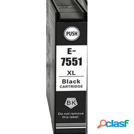 Cartuccia T7551Xl Nera Compatibile Per Epson