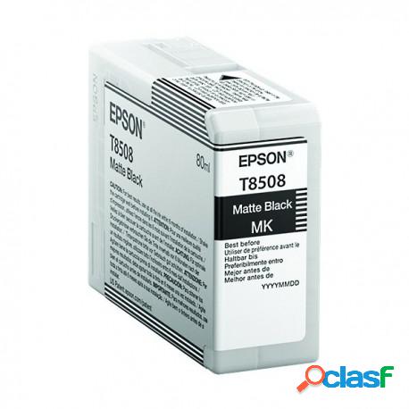 Cartuccia T8508Mbk Matte Black Compatibile Per Epson