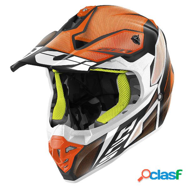 Casco Cross GIVI 60.1 Invert Nero Arancio