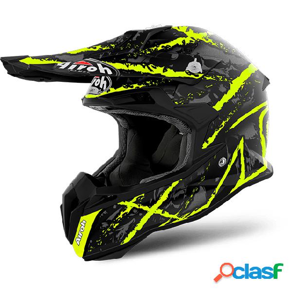 Casco cross Airoh Terminator Open Vision Carnage in fibra