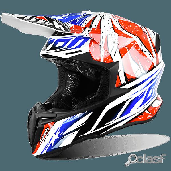 Casco cross Airoh Twist Leader lucido