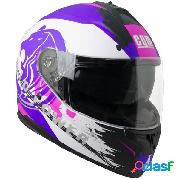 Casco integrale CGM 315G LION Bianco Viola