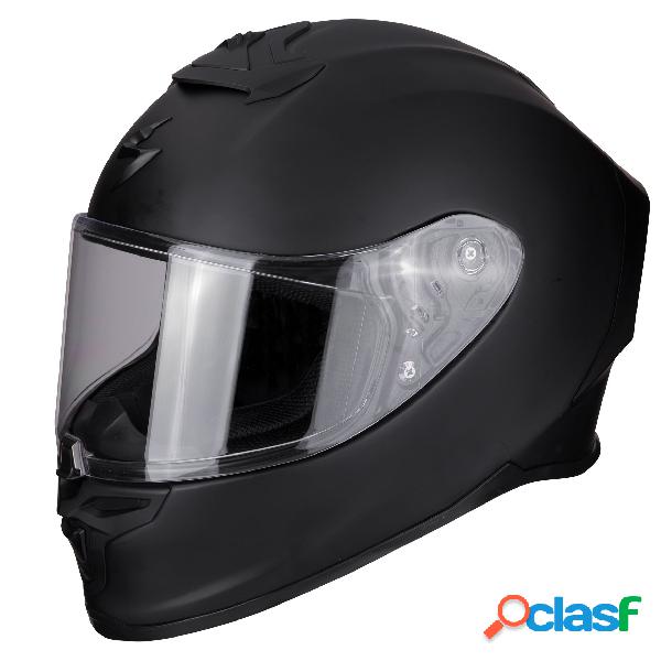 Casco integrale Scorpion EXO R1 AIR UNI in fibra Nero Opaco