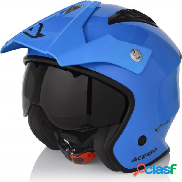 Casco jet Acerbis JET ARIA Azzurro