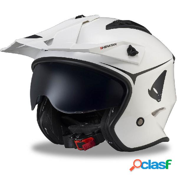 Casco jet UFO Sheratan JET Bianco