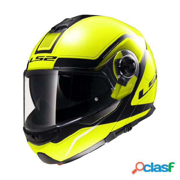 Casco modulare LS2 FF325 Strobe Civik Giallo alta