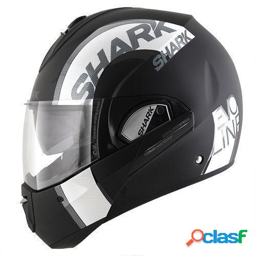 Casco modulare Shark Evoline Series3 Drop Dual Touch Nero