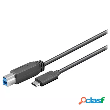 Cavo Goobay SuperSpeed USB 3.0 tipo B / USB 3.1 tipo C - 1 m