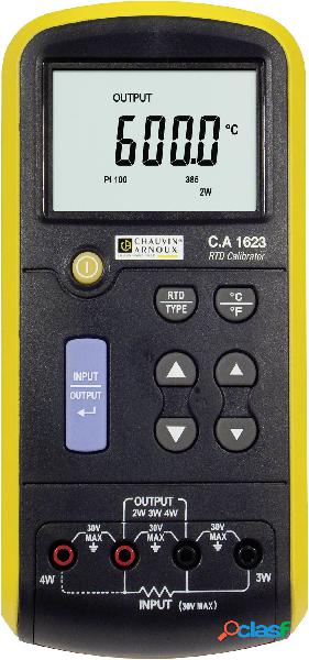 Chauvin Arnoux C.A 1623 Calibratore Resistenza Batterie