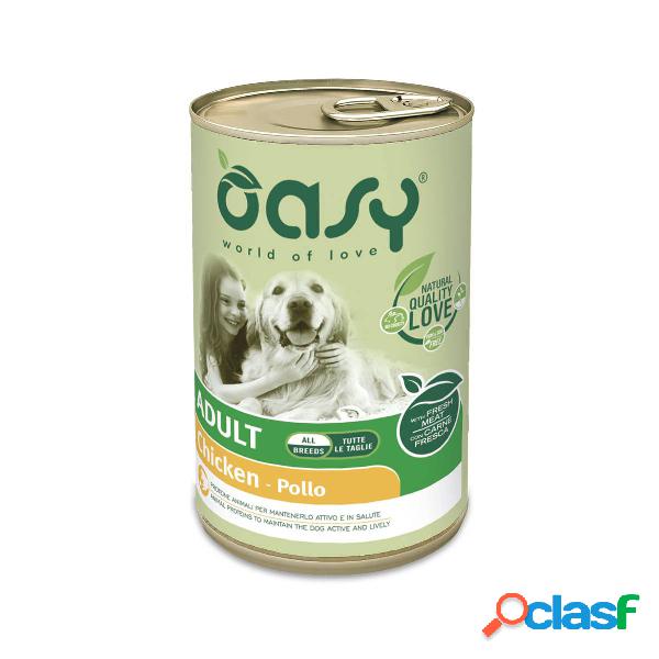 Cibo umido per cani Oasy Adult Pollo all breeds 400 gr