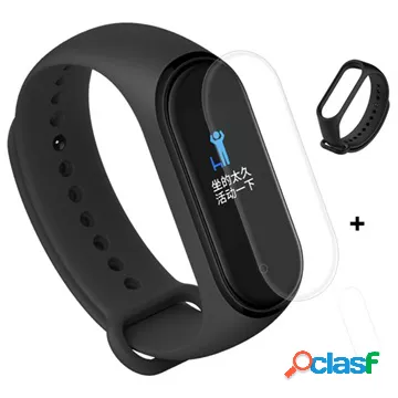 Cinturino in silicone Xiaomi Mi Band 4 e pellicola
