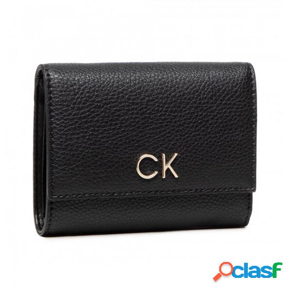 Ck Cartera K60K609492 Bax Re-Lotrifold Md Pbl Ck Black