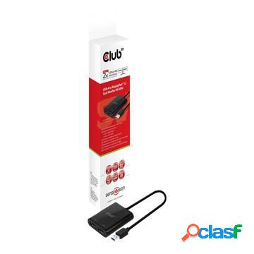 Club 3D USB to DisplayPort 1.2 Dual Monitor 4K60Hz