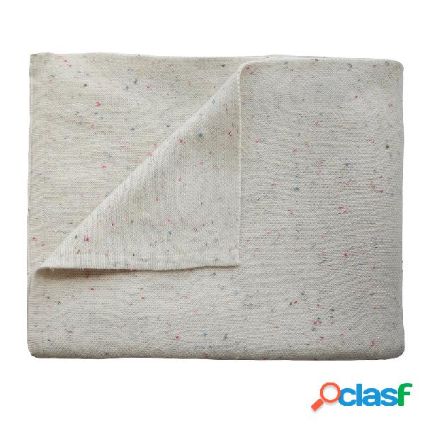 Coperta Mushie Baby Blanket Confetti Ivory
