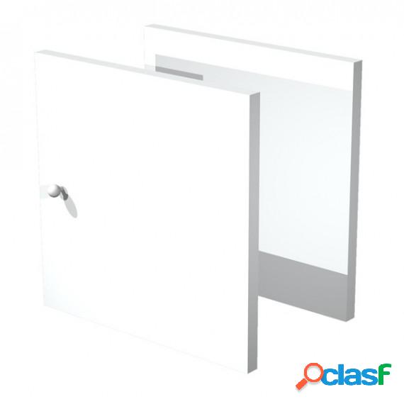 Coppia ante Rainbow - 32,2x32,1 cm - per libreria - bianco -