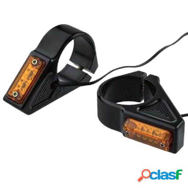 Coppia frecce led alla forcella 39mm nero