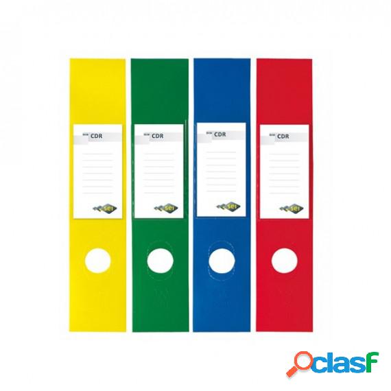 Copridorso CDR - PVC adesivo - 7 x 34,5 cm - rosso - Sei