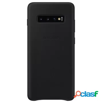 Cover in pelle per Samsung Galaxy S10+ EF-VG975LBEGWW -