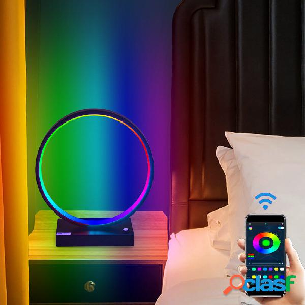 Creativo RGB LED Scrivania lampada Smart BedsideLight